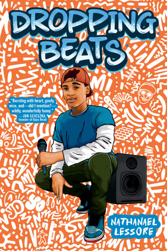 Dropping Beats book cover by Nathanael Lessore