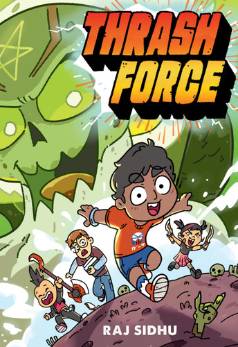 Thrash Force book cover by Raj Sidhu