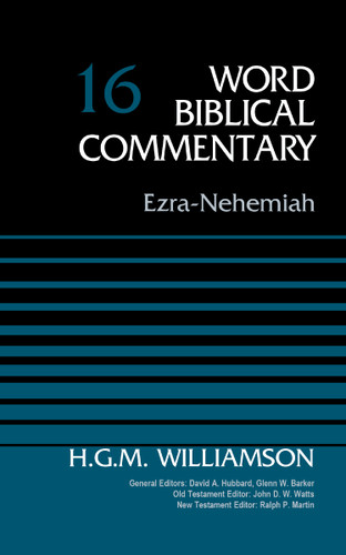 Ezra-Nehemiah, Volume 16 (Word Biblical Commentary) book cover by H.G.M. Williamson