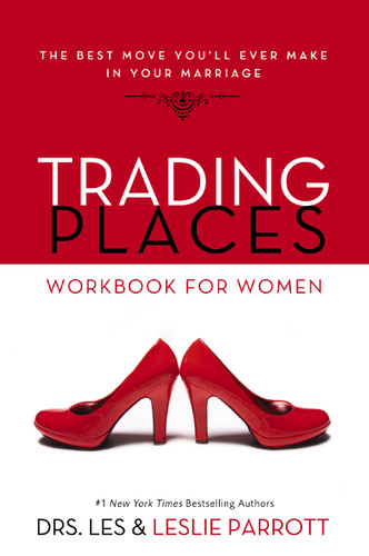 Trading Places Workbook for Women: The Best Move You'll Ever Make in Your Marriage book cover by Les and Leslie Parrott