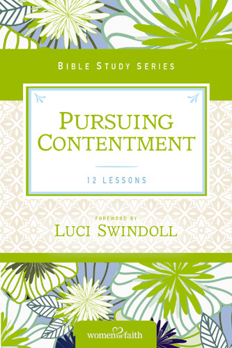 Pursuing Contentment (Women of Faith Study Guide Series) book cover by Women of Faith