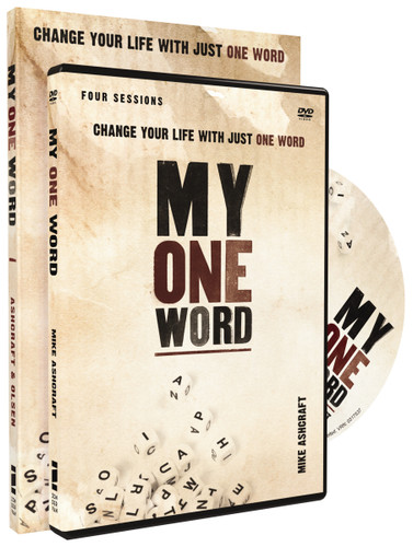 My One Word book with DVD: Change Your Life with Just One Word book cover by Mike Ashcraft, Rachel Olsen