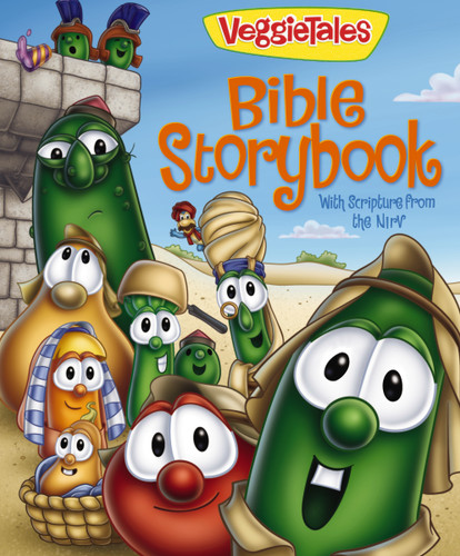 VeggieTales Bible Storybook: With Scripture from the NIrV (Big Idea Books / VeggieTales) book cover by Cindy Kenney