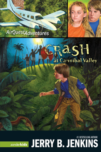 Crash at Cannibal Valley book cover by Jerry B. Jenkins