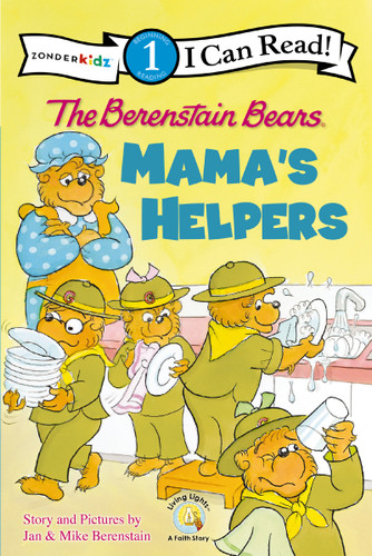 The Berenstain Bears: Mama's Helpers: Level 1 (I Can Read! / Berenstain Bears / Good Deed Scouts / Living Lights: A Faith Story) book cover by Jan Berenstain, Mike Berenstain