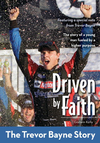 Driven by Faith: The Trevor Bayne Story (ZonderKidz Biography) book cover by Godwin Kelly