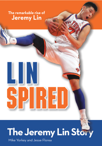 Linspired, Kids Edition: The Jeremy Lin Story (ZonderKidz Biography) book cover by Mike Yorkey, Jesse Florea