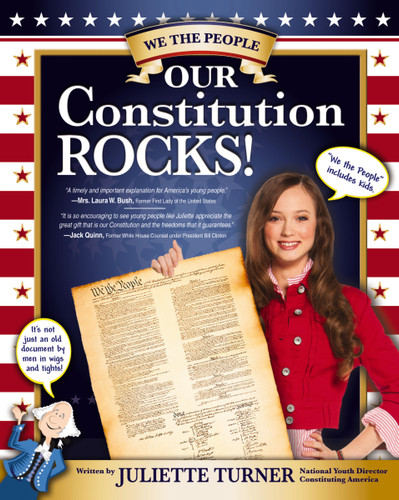 Our Constitution Rocks book cover by Juliette Turner