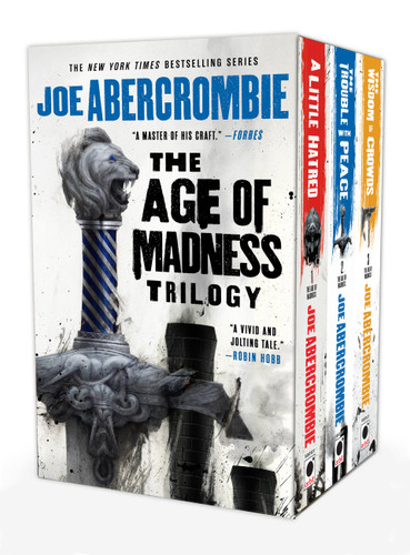 The Age of Madness Trilogy (The Age of Madness) book cover by Joe Abercrombie