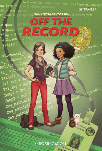 Samantha Sanderson Off the Record book cover by Robin Caroll
