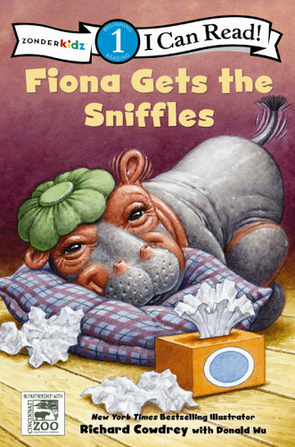 Fiona Gets the Sniffles: Level 1 (I Can Read! / A Fiona the Hippo Book) book cover by Zondervan