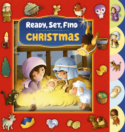Ready, Set, Find Christmas (Ready, Set, Find) book cover by Zondervan