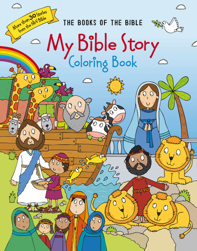 My Bible Story Coloring Book: The Books of the Bible book cover by Zondervan