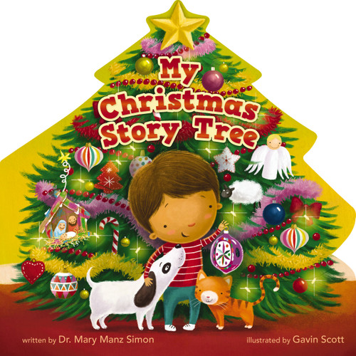 My Christmas Story Tree book cover by Mary Manz Simon