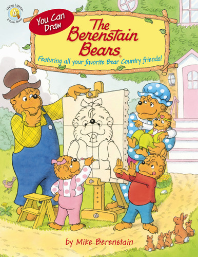 You Can Draw The Berenstain Bears: Featuring all your favorite Bear Country friends! (Berenstain Bears/Living Lights: A Faith Story) book cover by Mike Berenstain