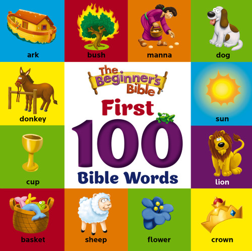 The Beginner's Bible First 100 Bible Words (The Beginner's Bible) book cover by The Beginner's Bible