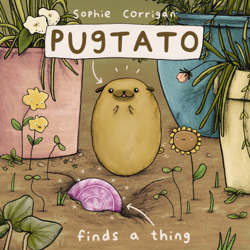 Pugtato Finds a Thing book cover by Zondervan