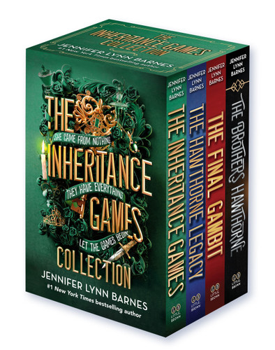 The Inheritance Games Paperback Collection (The Inheritance Games) book cover by Jennifer Lynn Barnes