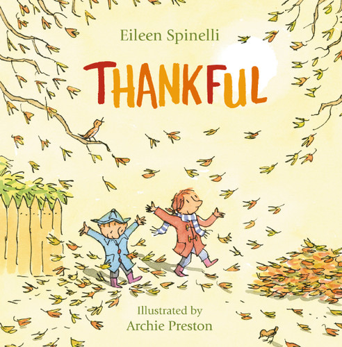 Thankful book cover by Eileen Spinelli