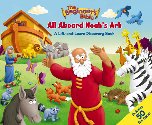 The Beginner's Bible All Aboard Noah's Ark: A Lift-and-Learn Discovery Book (The Beginner's Bible) book cover by The Beginner's Bible