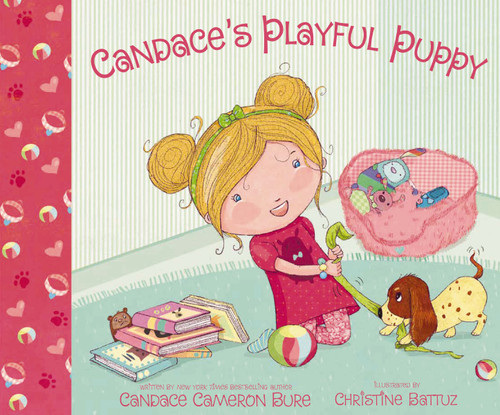 Candace's Playful Puppy book cover by Candace Cameron Bure