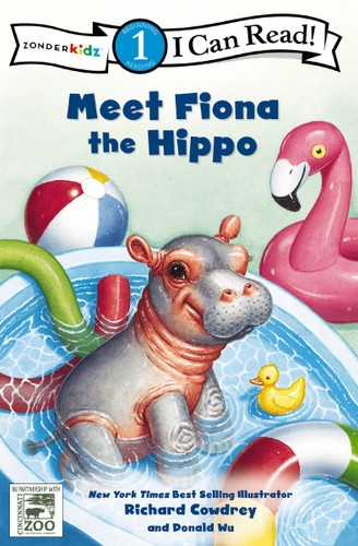 Meet Fiona the Hippo: Level 1 (I Can Read! / A Fiona the Hippo Book) book cover by Zondervan