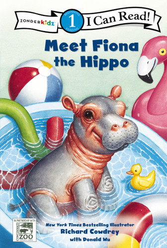 Meet Fiona the Hippo: Level 1 (I Can Read! / A Fiona the Hippo Book) book cover by Zondervan