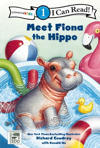 Meet Fiona the Hippo: Level 1 (I Can Read! / A Fiona the Hippo Book) book cover by Zondervan