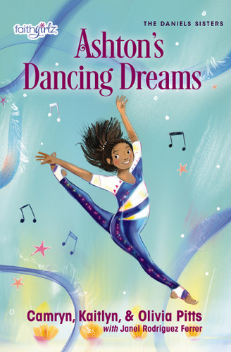 Ashton's Dancing Dreams book cover by Kaitlyn Pitts, Camryn Pitts, Olivia Pitts