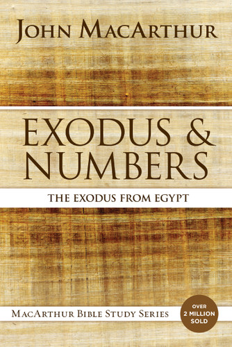 Exodus and Numbers: The Exodus from Egypt (MacArthur Bible Studies) book cover by John F. MacArthur
