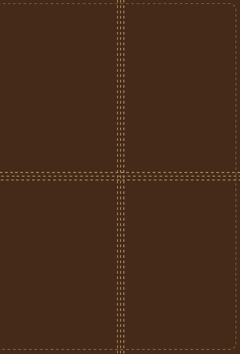 NIV/RVR60, Bilingual Bible, Leathersoft, Brown / NIV/RVR60, Biblia Bilingüe, Leathersoft, Café book cover by Zondervan