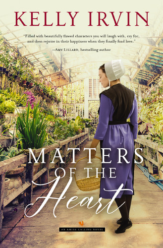 Matters of the Heart: Uplifting Opposites-Attract Amish Romance book cover by Kelly Irvin