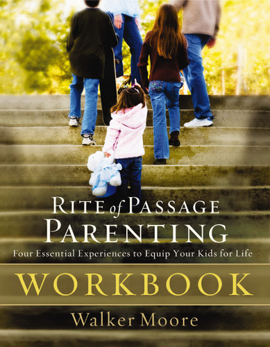 Rite of Passage Parenting Workbook book cover by Walker Moore, Marti Pieper