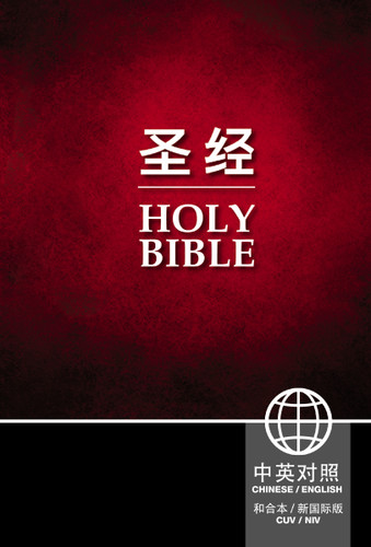Chinese CUV (Simplified Script)/English NIV Bilingual Bible, Hardcover, Black book cover by Zondervan
