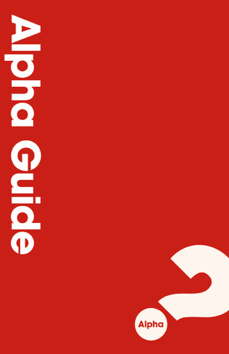 Alpha Guide book cover by Nicky Gumbel