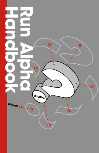 Run Alpha Handbook book cover by Nicky Gumbel
