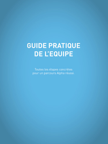 Alpha Director's Handbook, French Edition book cover by Nicky Gumbel