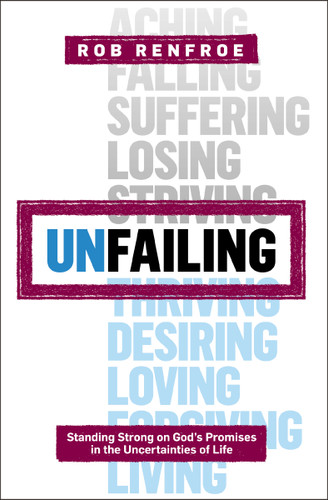 Unfailing: Standing Strong on God's Promises in the Uncertainties of Life (Seedbed Resources) book cover by Rob Renfroe