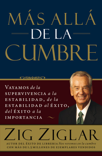 Más allá de la cumbre book cover by Zig Ziglar