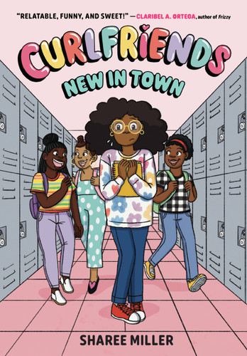 Curlfriends: New in Town (A Graphic Novel) (Curlfriends #1) book cover by Sharee Miller