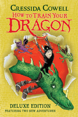 How to Train Your Dragon (Deluxe Edition) (How to Train Your Dragon) book cover by Cressida Cowell