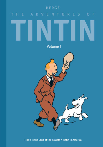 The Adventures of Tintin: Volume 1: Tintin in the Land of the Soviets / Tintin in America (The Adventures of Tintin) book cover by Hergé