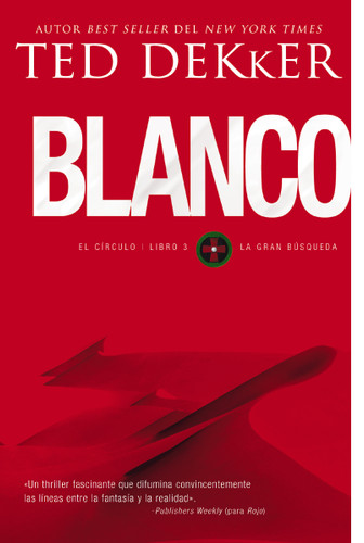 Blanco book cover by Ted Dekker