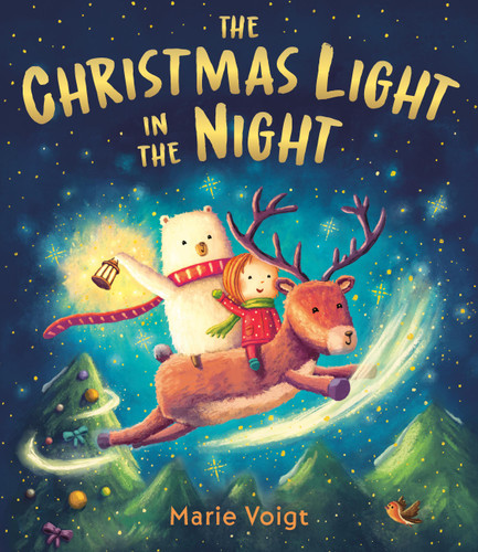 The Christmas Light in the Night book cover by Marie Voigt