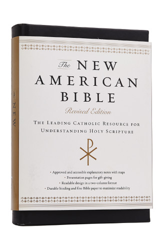 The New American Bible: The Leading Catholic Resource for Understanding Holy Scripture book cover by Catholic Bible Press