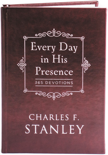 Every Day in His Presence: A Daily Devotional for Finding Peace and Purpose (365 Devotions - Inspiration for Every Day of the Year) (Devotionals from Charles F. Stanley) book cover by Charles F. Stanley