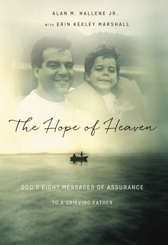 The Hope of Heaven: God's Eight Messages of Assurance to a Grieving Father book cover by Alan M Hallene Jr.