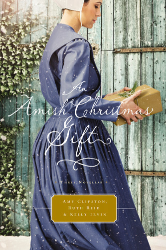An Amish Christmas Gift: Three Amish Novellas book cover by Amy Clipston, Ruth Reid, Kelly Irvin