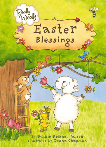 Really Woolly Easter Blessings (Really Woolly) book cover by Dayspring, Bonnie Rickner Jensen