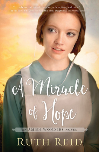 A Miracle of Hope: Sweet, Amish Marriage of Convenience Romance book cover by Ruth Reid